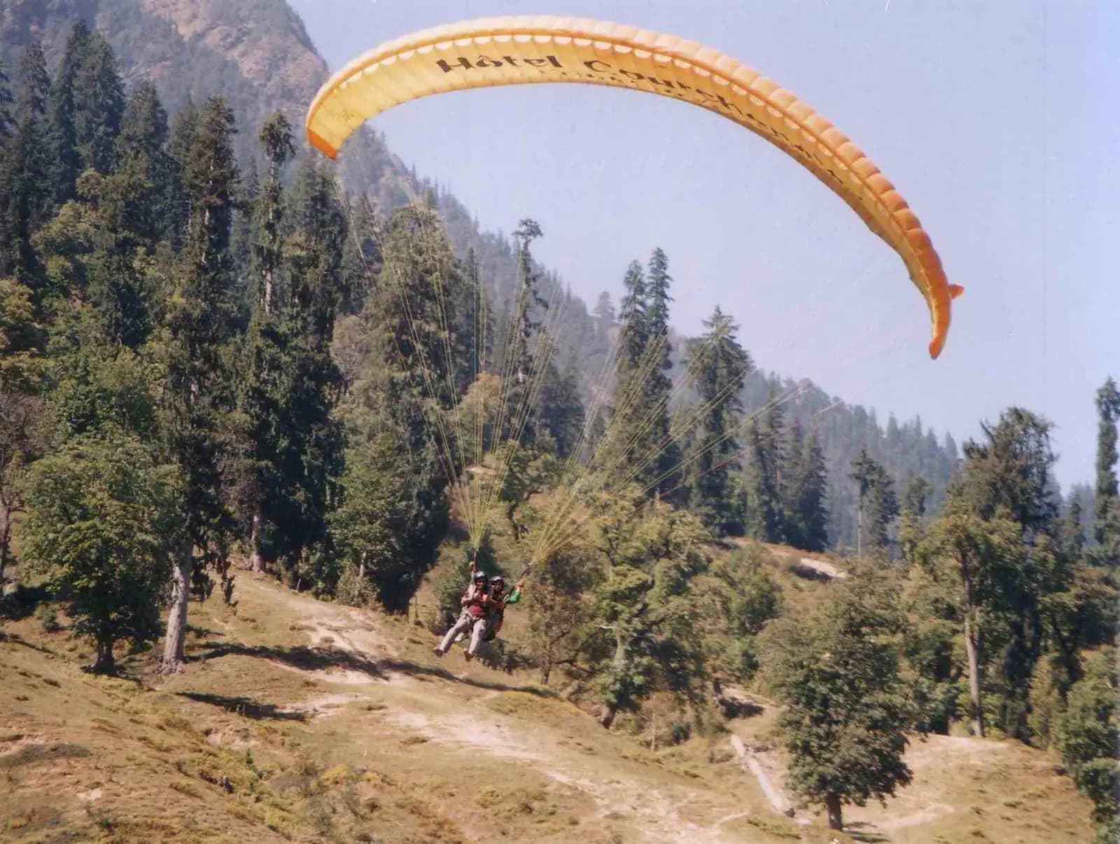 Paragliding in Solang valley
