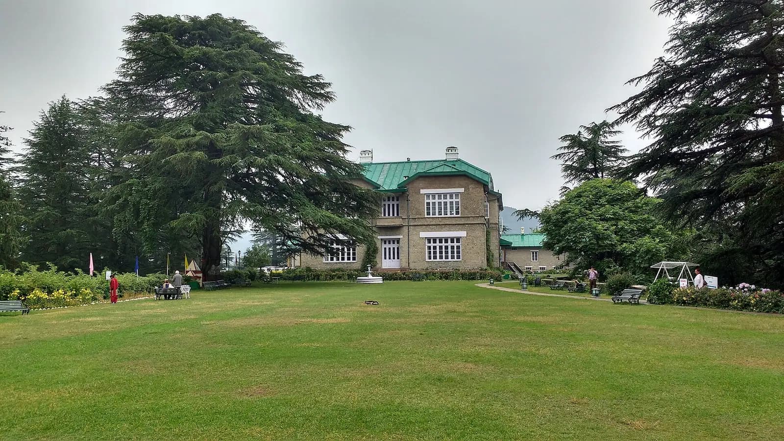 The heritage palace at Chail near Shimla, Himachal Pradesh