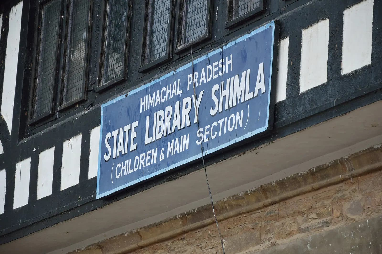 The open promenade of The Ridge in Shimla with colonial buildings along its edge
